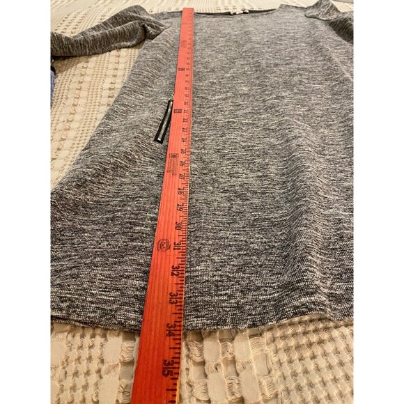 Eliane Rose Womans Gray Dress Size Medium Zipper Slash Pockets  Long Sleeve - Picture 11 of 11